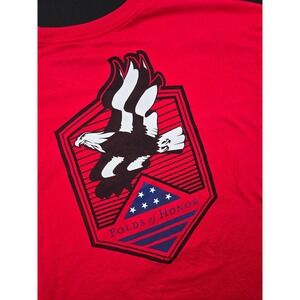 5.11 Tactical Red Folds of Honor Eagle T Shirt 2XL